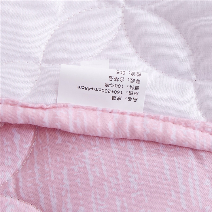 91家纺网 家纺一手货源 找家纺 纽缦 2021新款上下边单件夹棉床裙 清新物语