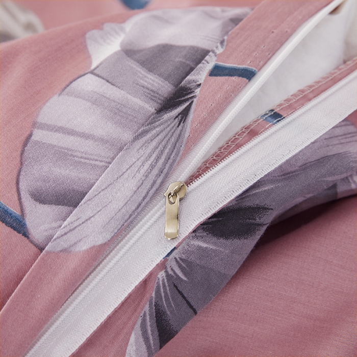 91家纺网 家纺一手货源 找家纺 纽缦 2021新款上下边夹棉床裙四件套 花丛