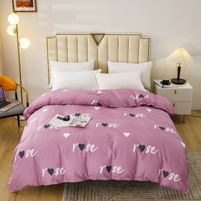 91家纺网 家纺一手货源 找家纺 纽缦 2021新款上下边夹棉床裙四件套 甜蜜的爱