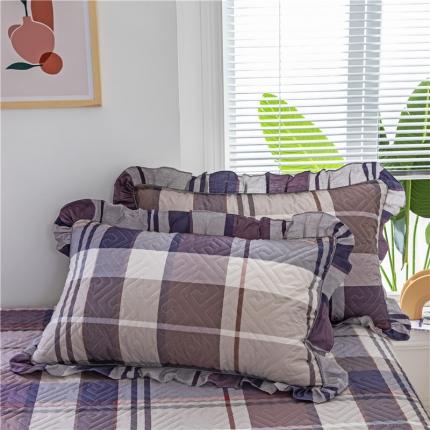 91家纺网 家纺一手货源 找家纺 （总）纽缦 2021新款上下边夹棉单枕套