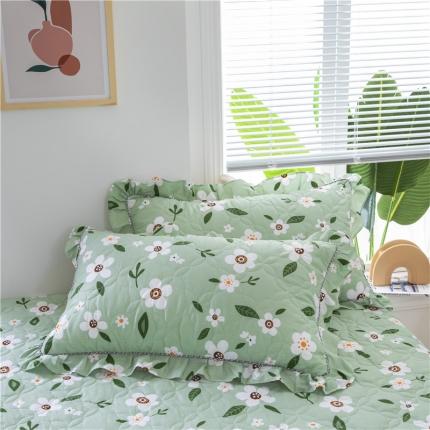 91家纺网 家纺一手货源 找家纺 （总）纽缦 2021新款上下边夹棉单枕套