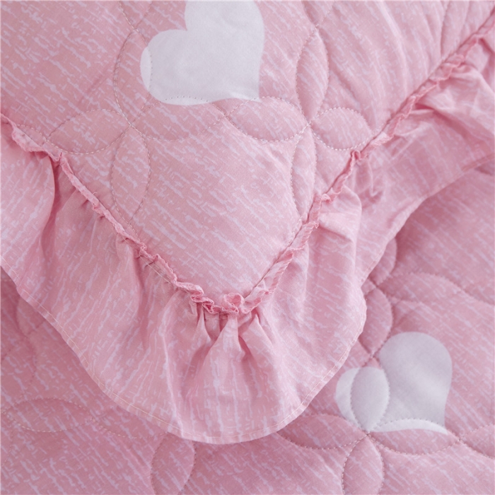 91家纺网 家纺一手货源 找家纺 纽缦 2021新款上下边夹棉单枕套 清新物语