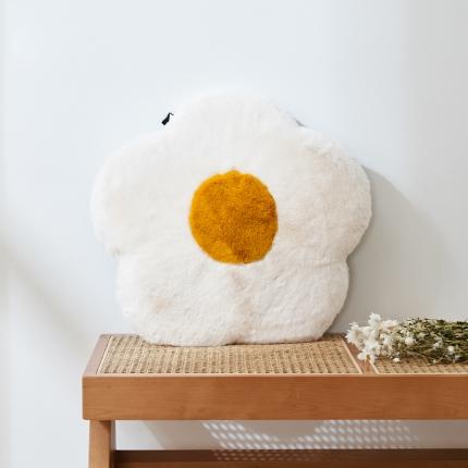 91家纺网 家纺一手货源 找家纺 总希诺2021新ins大兔绒花朵记忆棉坐垫北欧风民宿风可拆洗