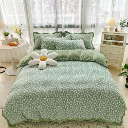 91家纺网 家纺一手货源 找家纺 （总）金爱家 2021新款250克牛奶绒四件套