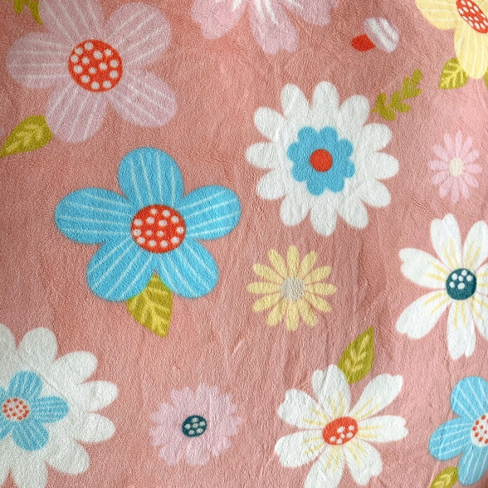 91家纺网 家纺一手货源 找家纺 金爱家 2021新款250克牛奶绒四件套 蓓蕾粉