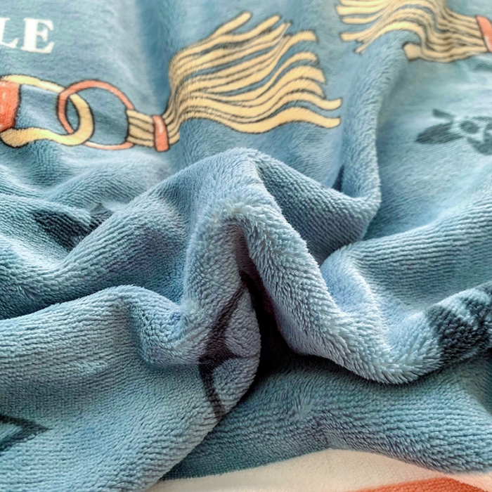 91家纺网 家纺一手货源 找家纺 金爱家 2021新款250克牛奶绒四件套 多彩