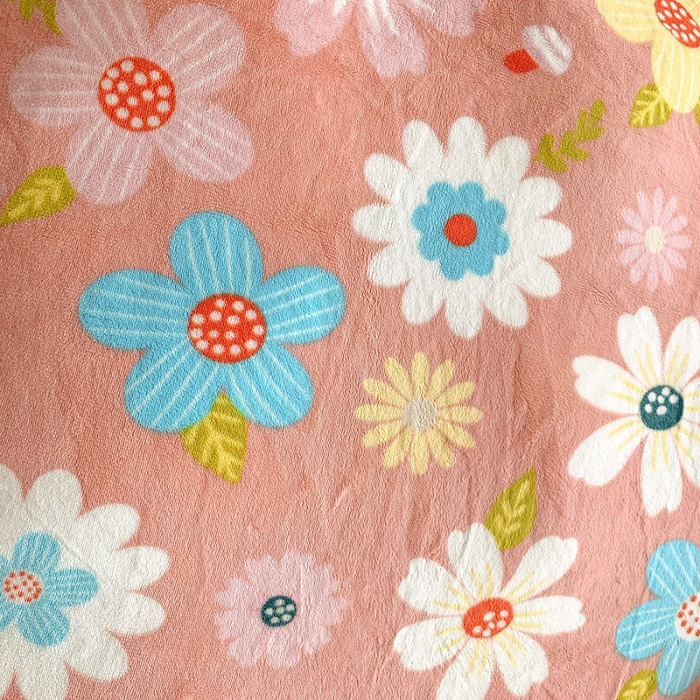 91家纺网 家纺一手货源 找家纺 金爱家 2021新款250克牛奶绒四件套 蓓蕾粉