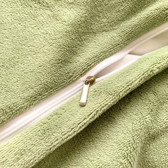 91家纺网 家纺一手货源 找家纺 金爱家 2021新款250克牛奶绒四件套 小雏菊绿