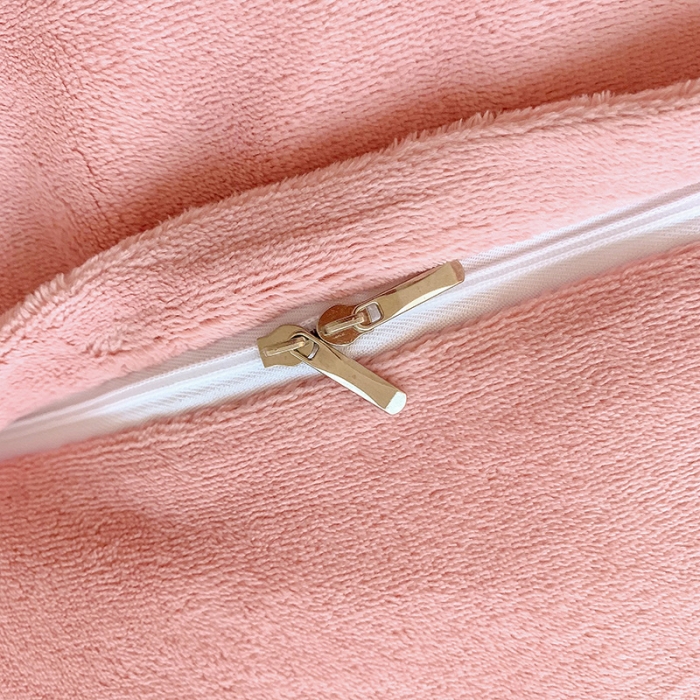 91家纺网 家纺一手货源 找家纺 金爱家 2021新款250克牛奶绒四件套 樱花草