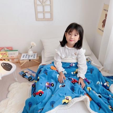 91家纺网 家纺一手货源 找家纺 （总）鱼宝 2021新款牛奶绒+羊羔绒毯被