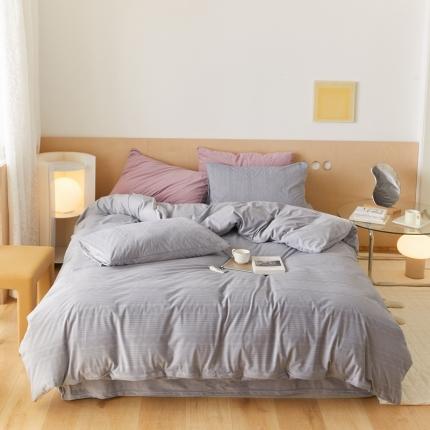 91家纺网 家纺一手货源 找家纺 （总）梦享生活家居 2021新款麻花丽丝绒四件套