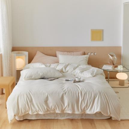 91家纺网 家纺一手货源 找家纺 （总）梦享生活家居 2021新款麻花丽丝绒四件套