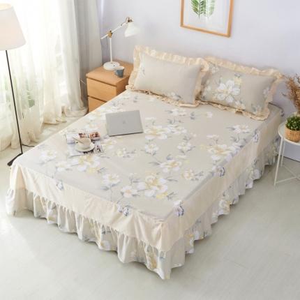 爱妮玖玖 单品床罩类1-1：全棉普款花卉单层床罩