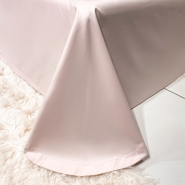 91家纺网 家纺一手货源 找家纺 品家居 2021新款180S全棉澳棉刺绣四件套 艾妮尔-粉