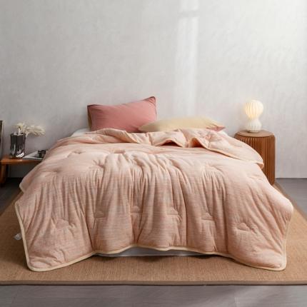 91家纺网 家纺一手货源 找家纺 风向标 2022新款全棉针织棉大豆秋冬被 段彩玉