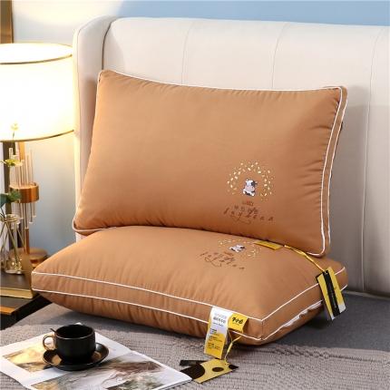 91家纺网 家纺一手货源 找家纺 （总）梦叶草 2021新款牛小白大豆纤维枕芯