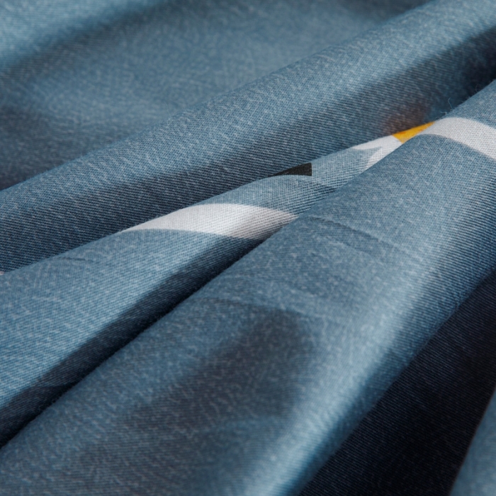 91家纺网 家纺一手货源 找家纺 凌云家纺 2025新款全棉学生全包床笠三件套 雏菊暗恋-灰