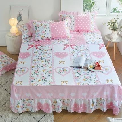 91家纺网 家纺一手货源 找家纺 （总）爱妮玖玖 2021新款萌夏卡通单层床裙