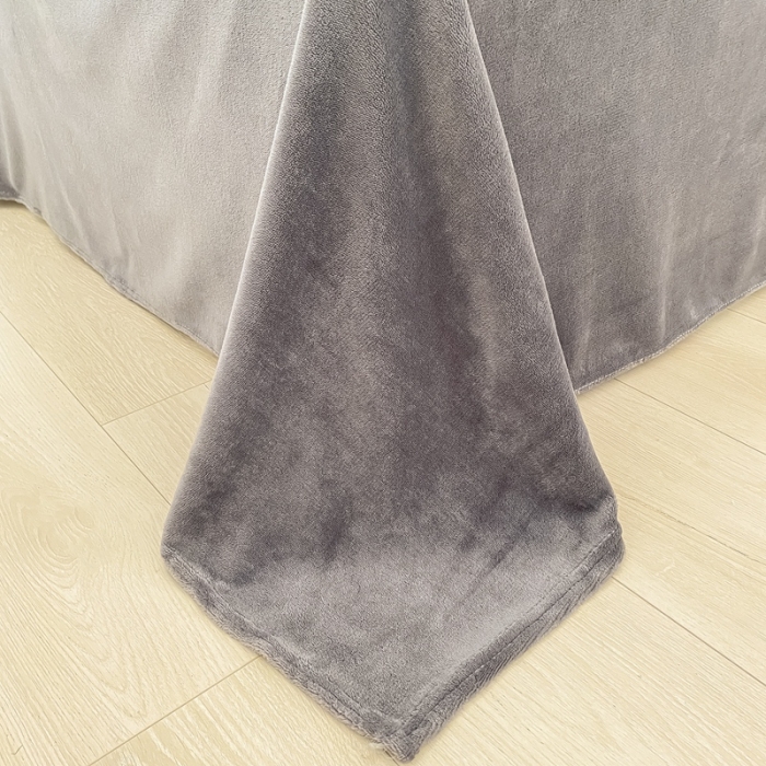 91家纺网 家纺一手货源 找家纺 上尚居 2022新款加厚保暖牛奶绒四件套 赫本花