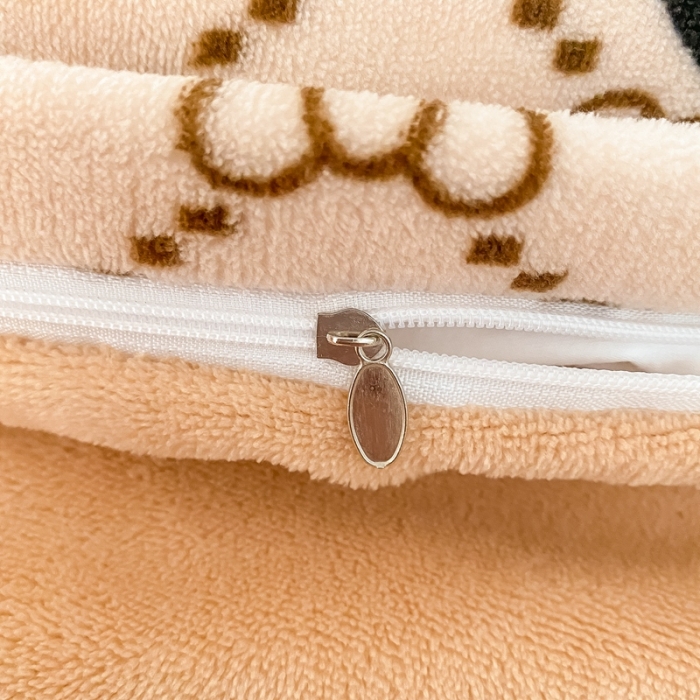 91家纺网 家纺一手货源 找家纺 上尚居 2022新款加厚保暖牛奶绒四件套 熊熊乐园咖