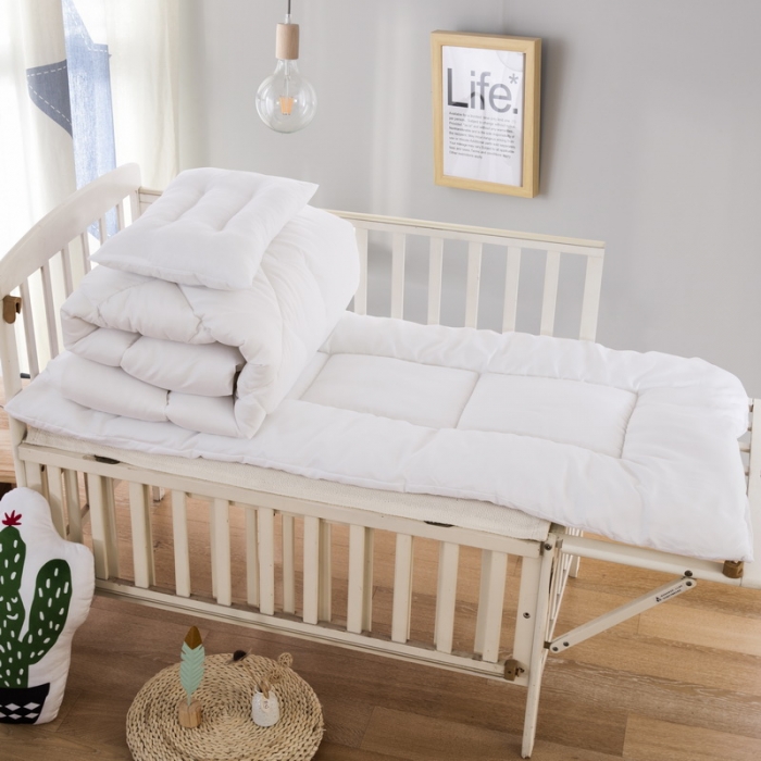 91家纺网 家纺一手货源 找家纺 （总）乐秀家纺2021新款幼儿园专用被芯三件套-羽丝棉内胆