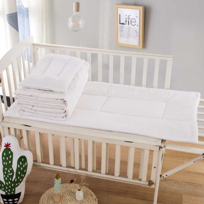 91家纺网 家纺一手货源 找家纺 （总）乐秀家纺 2021新款幼儿园专用被芯三件套-子母内胆