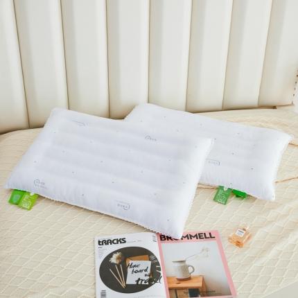 棋森枕芯 2021新款防霉抗菌枕芯枕头一只装直播供货白色低枕