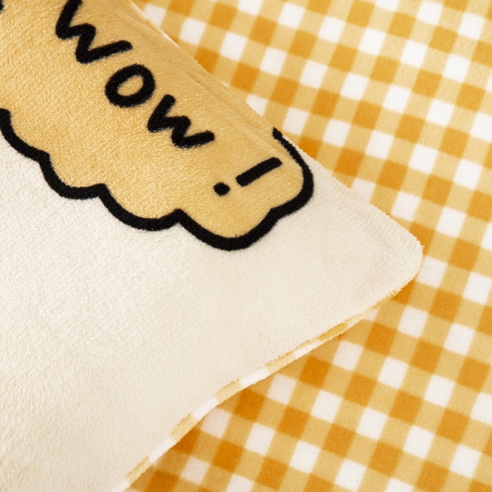 91家纺网 家纺一手货源 找家纺 乐秀家纺 2023新款牛奶绒幼儿园被子六套件 幸运宝贝-绒