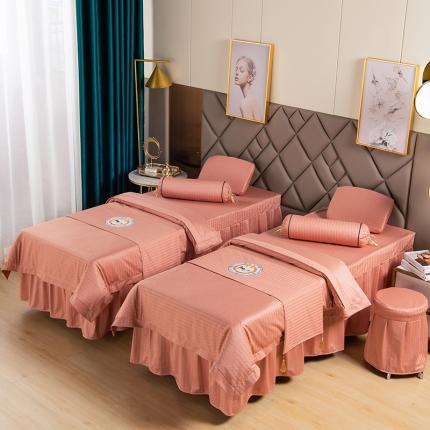 不打烊家纺 2021新款焕彩尼美容床罩-时尚之约 玉色