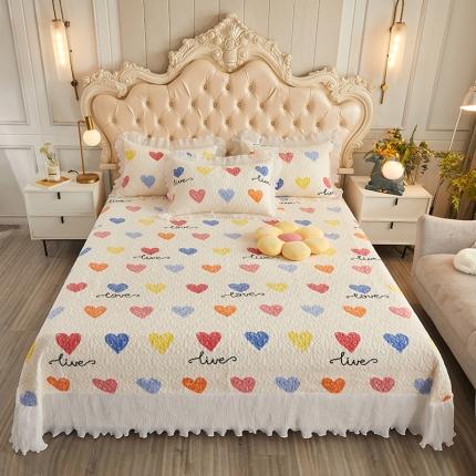 91家纺网 家纺一手货源 找家纺 （总）宜凡 2021新款牛奶绒小清新三件套