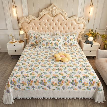 91家纺网 家纺一手货源 找家纺 （总）宜凡 2021新款牛奶绒小清新三件套