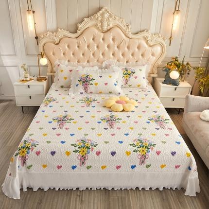 91家纺网 家纺一手货源 找家纺 （总）宜凡 2021新款牛奶绒小清新三件套