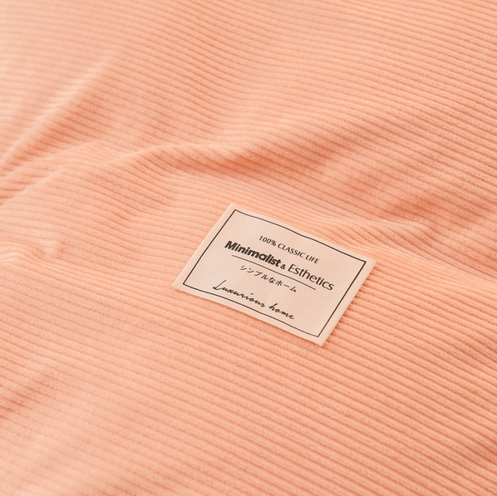 91家纺网 家纺一手货源 找家纺 秀色婴儿绒四件套冬季牛奶绒加绒双面绒被套丝诺四件套轻奢浅驼色