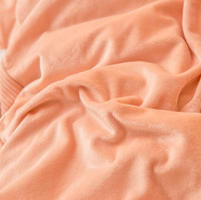 91家纺网 家纺一手货源 找家纺 秀色婴儿绒四件套冬季牛奶绒加绒双面绒被套丝诺四件套轻奢浅驼色