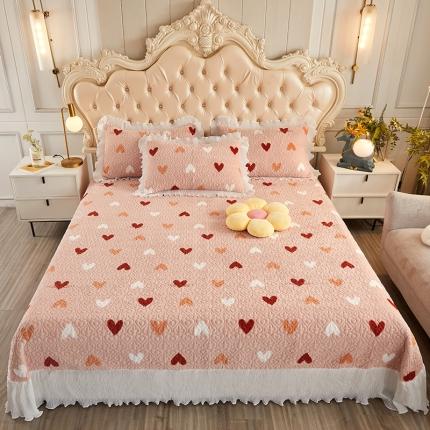 91家纺网 家纺一手货源 找家纺 （总）宜凡 2021新款牛奶绒单床盖