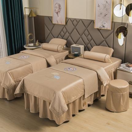 91家纺网 家纺一手货源 找家纺 （总）不打烊家纺 2021新款焕彩尼美容床罩-银杏花开