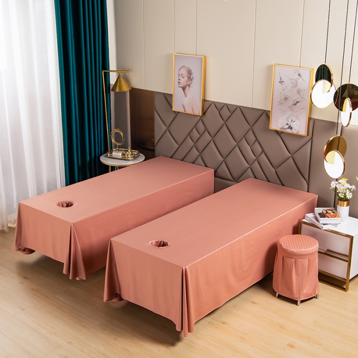 91家纺网 家纺一手货源 找家纺 不打烊家纺 2021新款焕彩尼美容床罩-银杏花开床单款 玉色