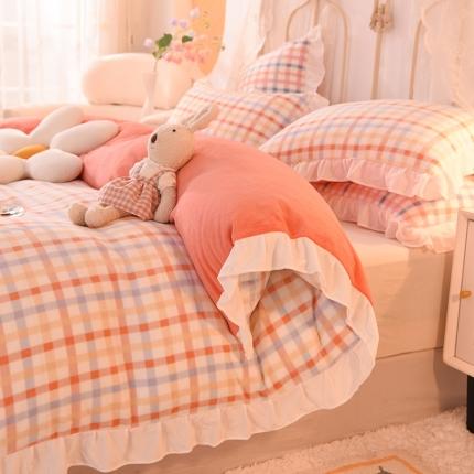 91家纺网 家纺一手货源 找家纺 （总）欧冠家纺 2021新款保暖牛奶绒单被套