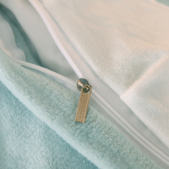 91家纺网 家纺一手货源 找家纺 欧冠家纺 2021新款保暖牛奶绒单被套 绿-波点