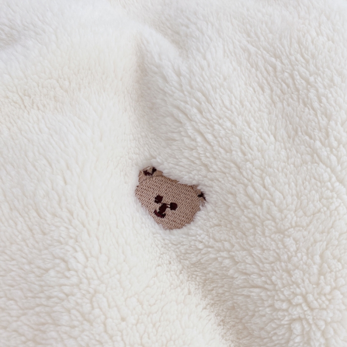 91家纺网 家纺一手货源 找家纺 玛奇朵 2021秋冬新款泰迪绒系列四件套 泰迪-白色