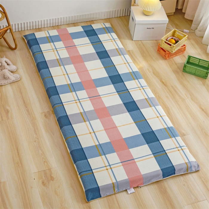 91家纺网 家纺一手货源 找家纺 （总）凌云家纺 2025新款棉加绒学生床垫套全包拉链式