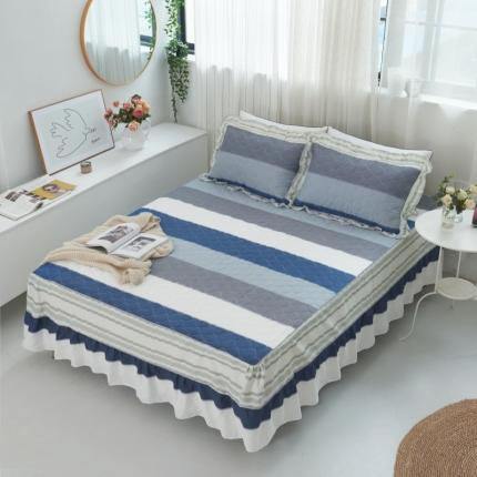 91家纺网 家纺一手货源 找家纺 （总）爱妮玖玖 2025新款夏风系列单品夹棉床裙