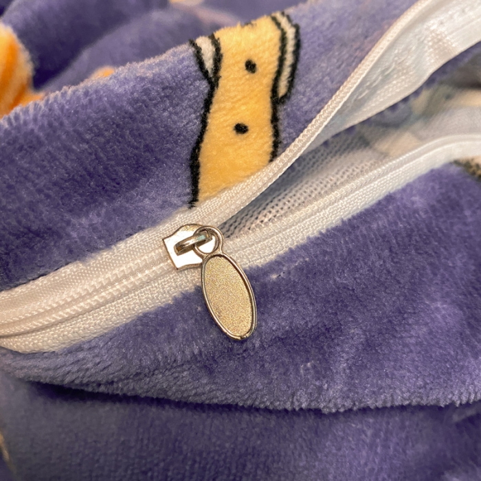 91家纺网 家纺一手货源 找家纺 金爱家 2021新款跑量款牛奶绒四件套 时光隧道