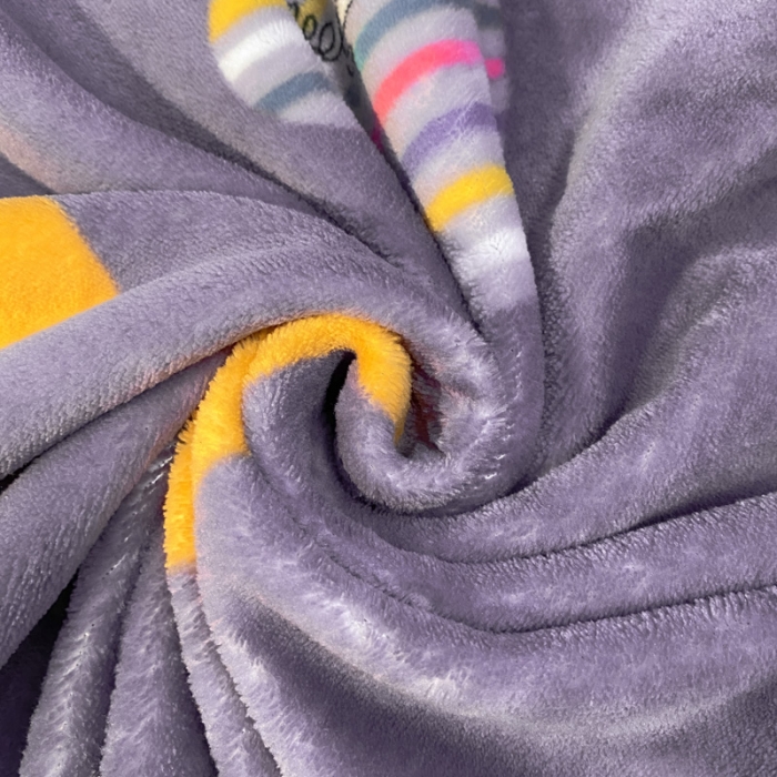 91家纺网 家纺一手货源 找家纺 金爱家 2021新款跑量款牛奶绒四件套 七彩心圆