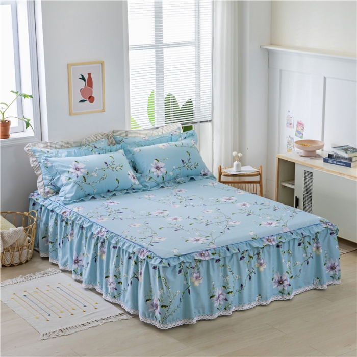 91家纺网 家纺一手货源 找家纺 纽缦 2021新款上下边夹棉四件套 芬芳兰