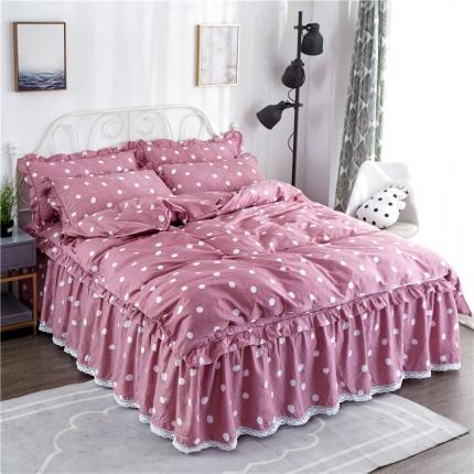 91家纺网 家纺一手货源 找家纺 纽缦 2021新款上下边夹棉四件套 甜点日记