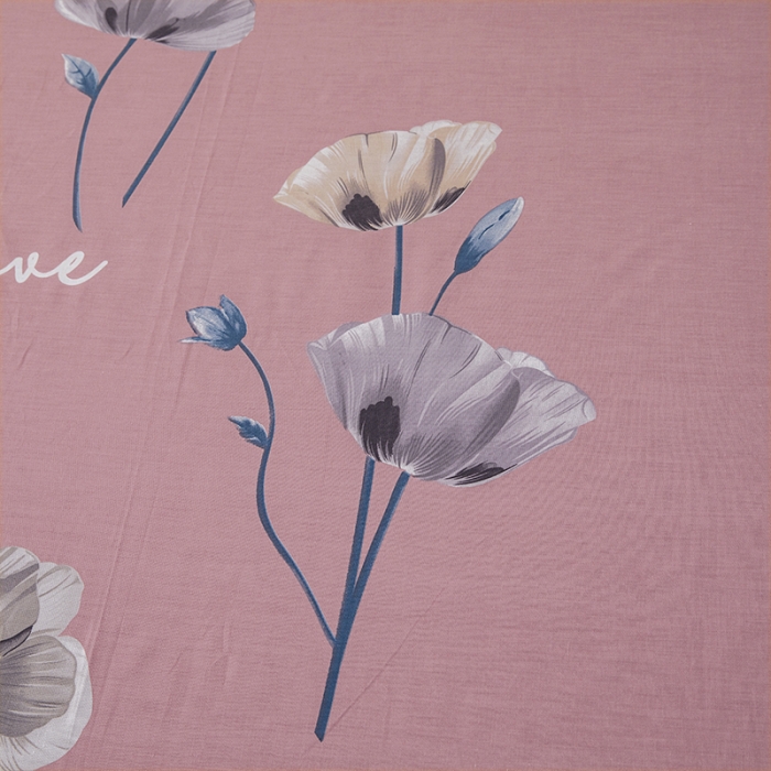 91家纺网 家纺一手货源 找家纺 纽缦 2021新款上下边纯棉床裙 花丛