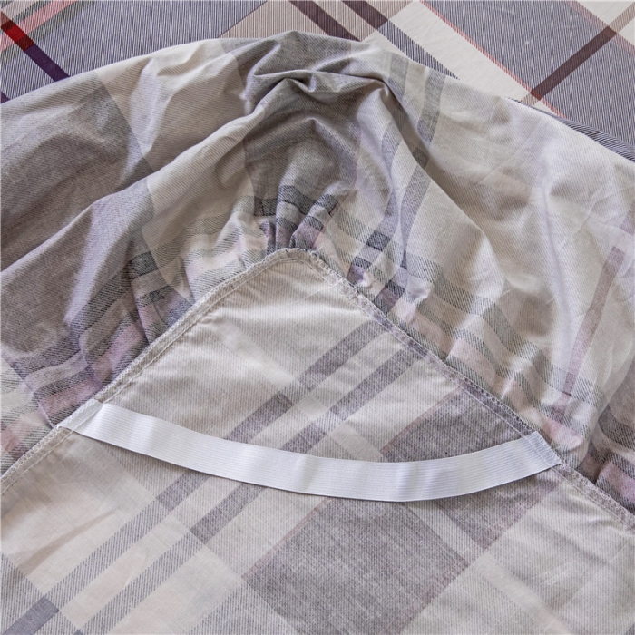 91家纺网 家纺一手货源 找家纺 纽缦 2021新款上下边纯棉床裙 灰色格调