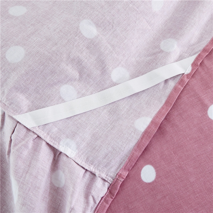 91家纺网 家纺一手货源 找家纺 纽缦 2021新款上下边纯棉床裙 甜点日记