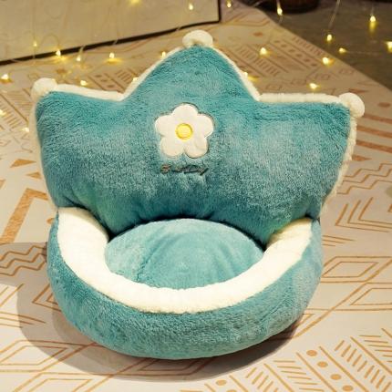 91家纺网 家纺一手货源 找家纺 （总）仟亿莱 2021新款皇冠蒲团半包围坐垫